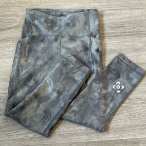 Lululemon Seawheeze Swift Speed High-Rise Elation Foil Diamond Dye Gunmetal